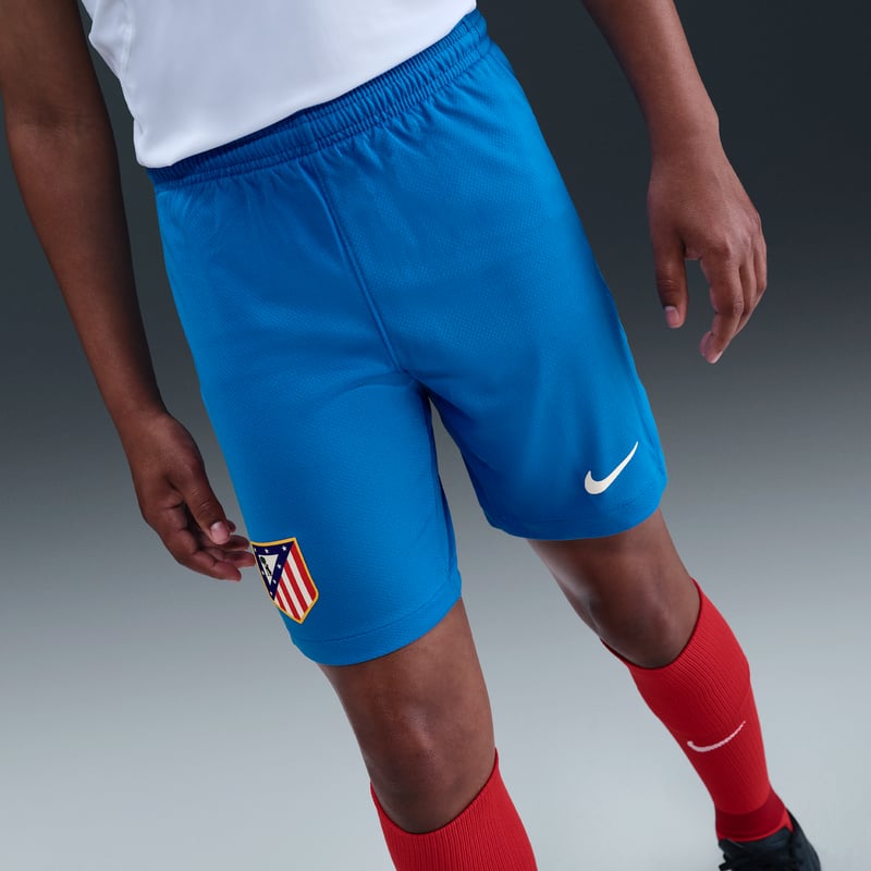 Nike Atlético Madrid 2025/26 Stadium Third Dri-FIT Total 90 Replica Shorts "Photo Blue & White" | Kids | Football | 02 | SPORTSHOWROOM