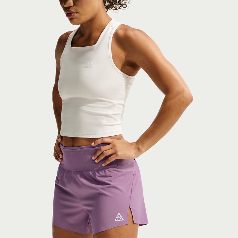 Nike ACG Dri-FIT 4" Brief-Lined Shorts "Violet Dust & Mineral Slate" | Women | Outdoor | 04 | SPORTSHOWROOM
