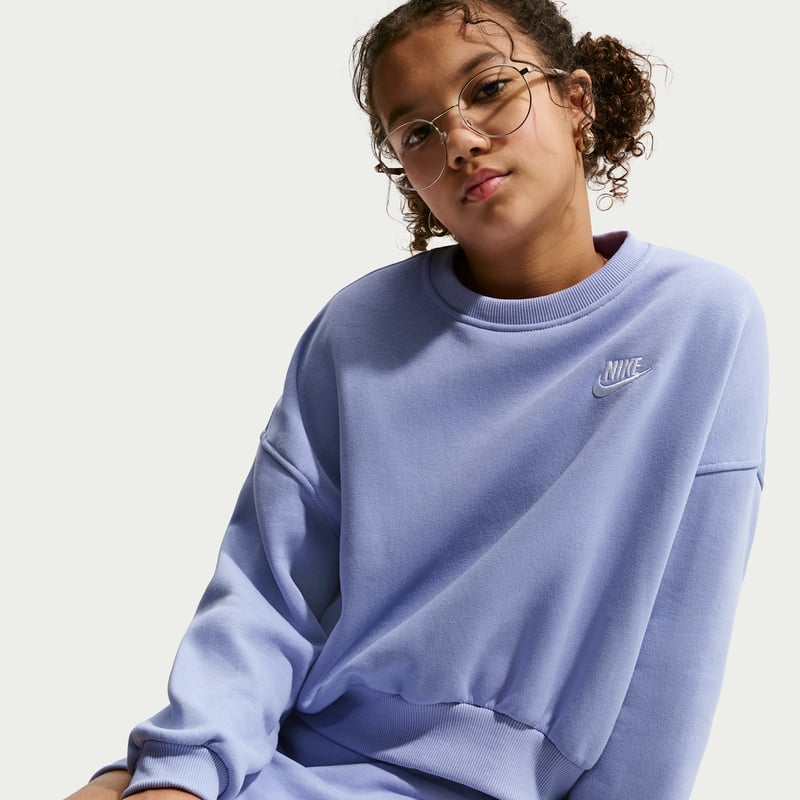 Nike Club Fleece Boxy Crew FZ9244-569 03