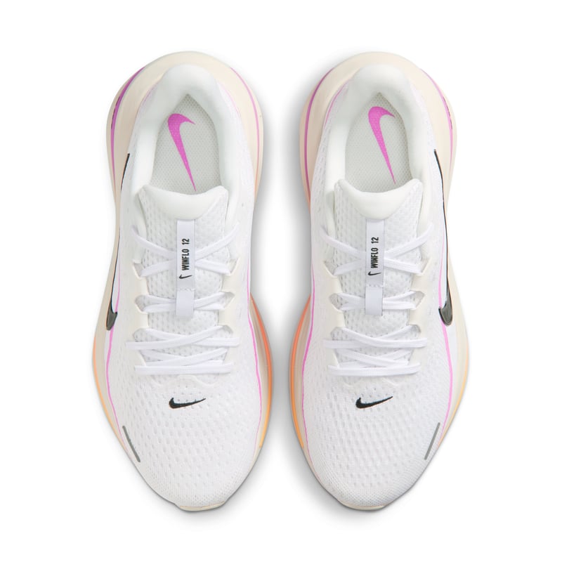Nike Winflo 12 Laufschuhe "White & Light Magenta" | Damen | Laufen | 04 | SPORTSHOWROOM