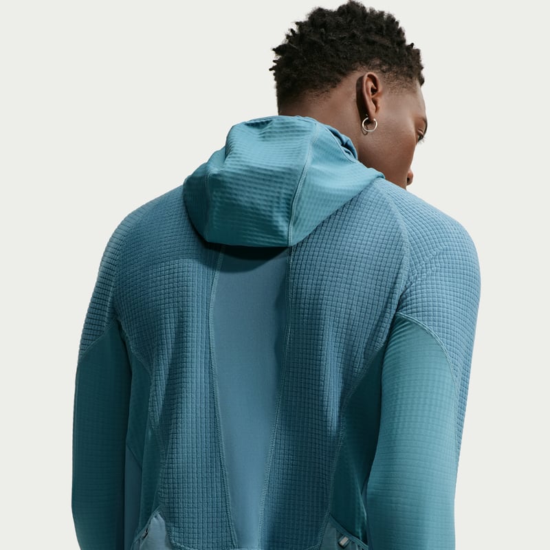 Top Nike Stride Therma-FIT Winterized Mid Layer "Smoky Blue" | Moški | Tek | 02 | SPORTSHOWROOM