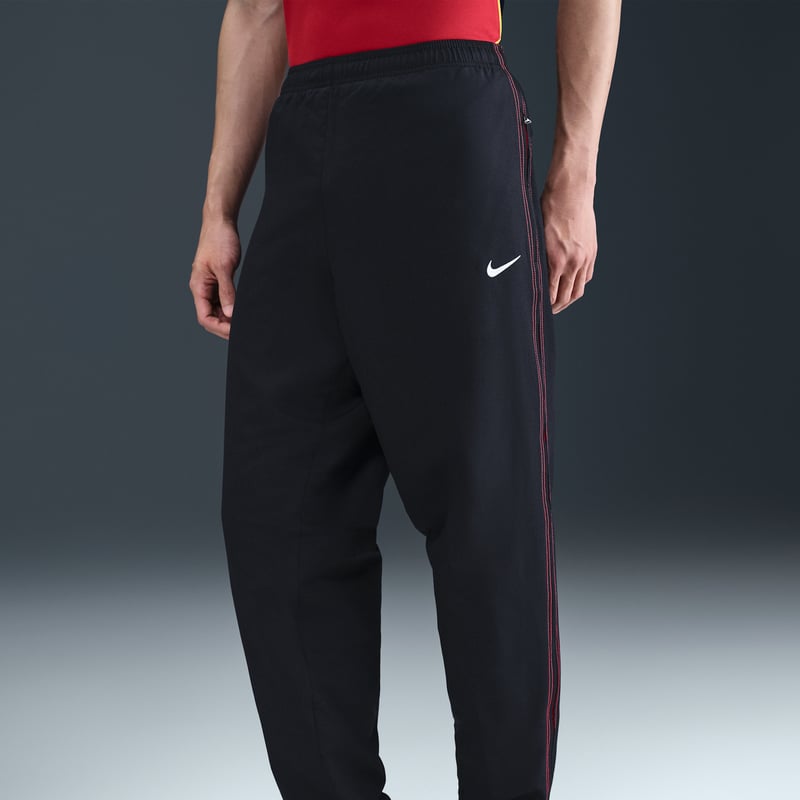 Nike South Korea 2004 Total 90 Reissue Replica Pants "Black & Laser Crimson" | Men | Football | 02 | SPORTSHOWROOM