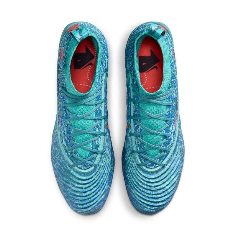 Scarpe da football Nike Alpha Menace 5 Elite "Mineral Teal & Bright Crimson" | Uomo | Football americano | 04 | SPORTSHOWROOM
