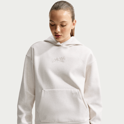 Hoodie Nike Caitlin Standard Issue Dri-FIT Pullover "Pale Ivory & Heather" | Femme | Basketball | 01 | SPORTSHOWROOM