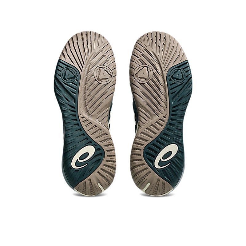 うさページ GEL-Resolution 8 | Men | White/Green Gecko | Tennis Shoes
