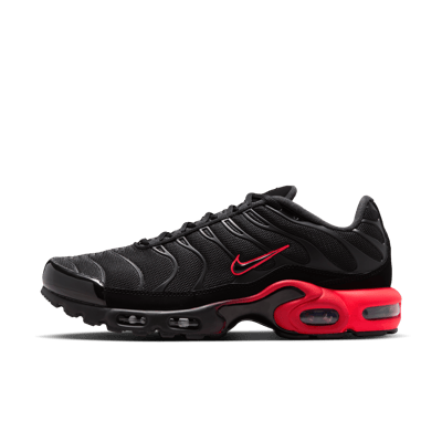 Sneakersy Nike Air Max Plus "Black & Bright Crimson" | Mezczyzni | Sportstyle | 01 | SPORTSHOWROOM
