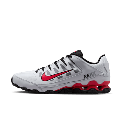 Nike Reax 8 TR Trainingsschuhe "Pure Platinum & University Red" | Herren | Training | 01 | SPORTSHOWROOM