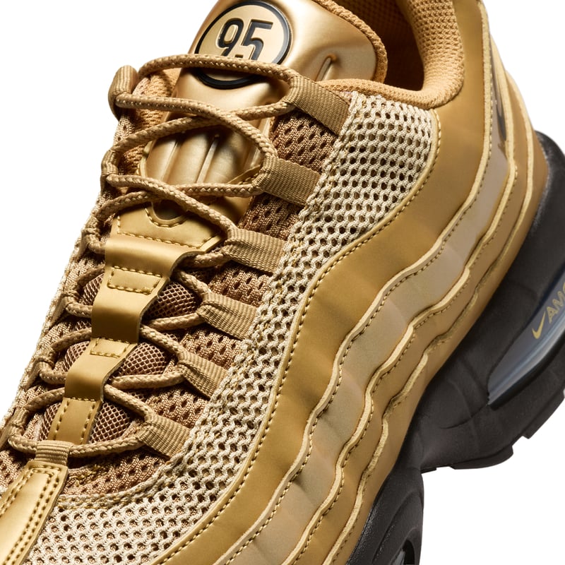 Nike Air Max 95 Big Bubble trainers "Metallic Gold" | Men | SportStyle | 07 | SPORTSHOWROOM