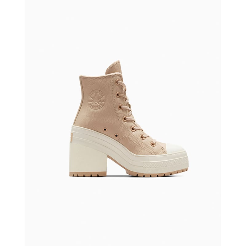 Converse Chuck 70 De Luxe Heel Platform Weatherized Leather A12345C 01