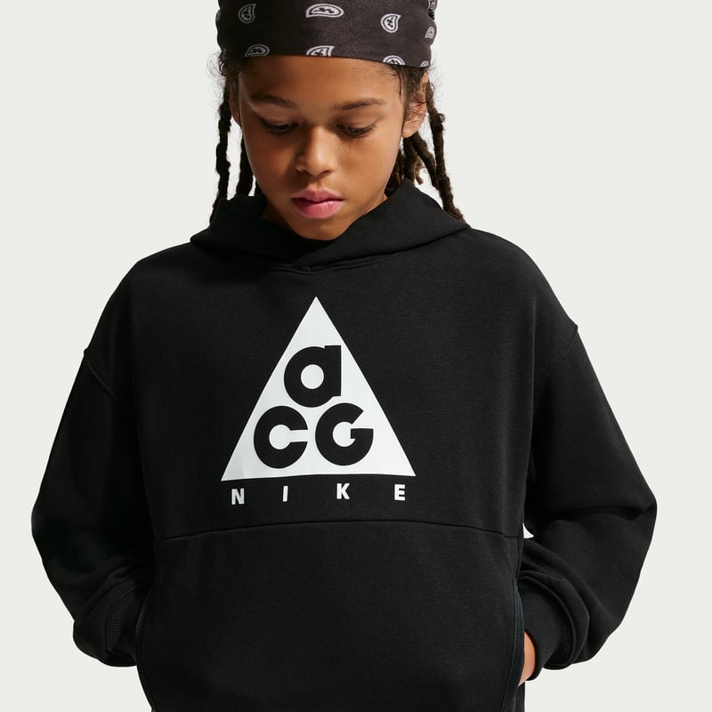 Nike ACG Fleece Hoodie "Black" | Kids | | 03 | SPORTSHOWROOM