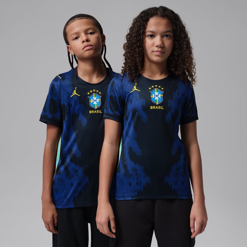 Nike Jordan Brazil 2026 Stadium Away  Dri-FIT Replica IU1080-417 01