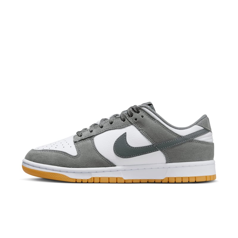 nike dunk low grey white black