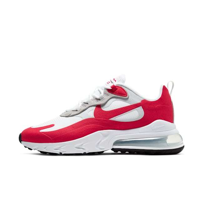 Nike react white red shop
