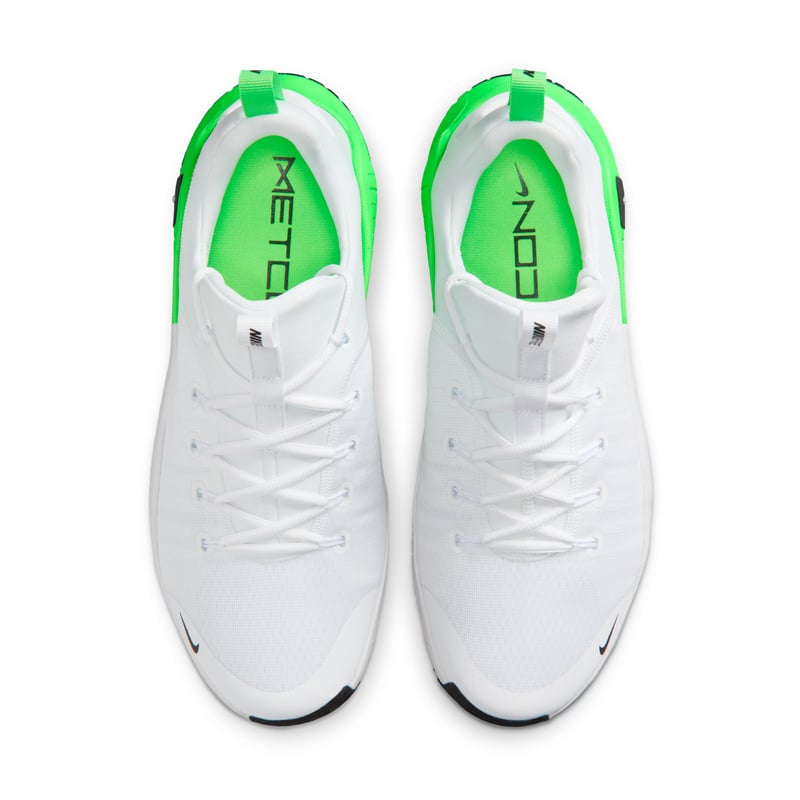 Nike Free Metcon 6 gym runners "White & Green Strike" | Men | Training | 04 | SPORTSHOWROOM