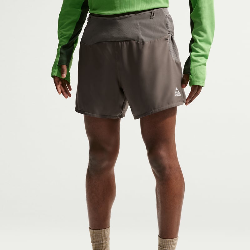 Nike ACG "Second Sunrise" Dri-FIT ADV 5" Brief-Lined Shorts "Ironstone & Cave Stone" | Men | | 02 | SPORTSHOWROOM