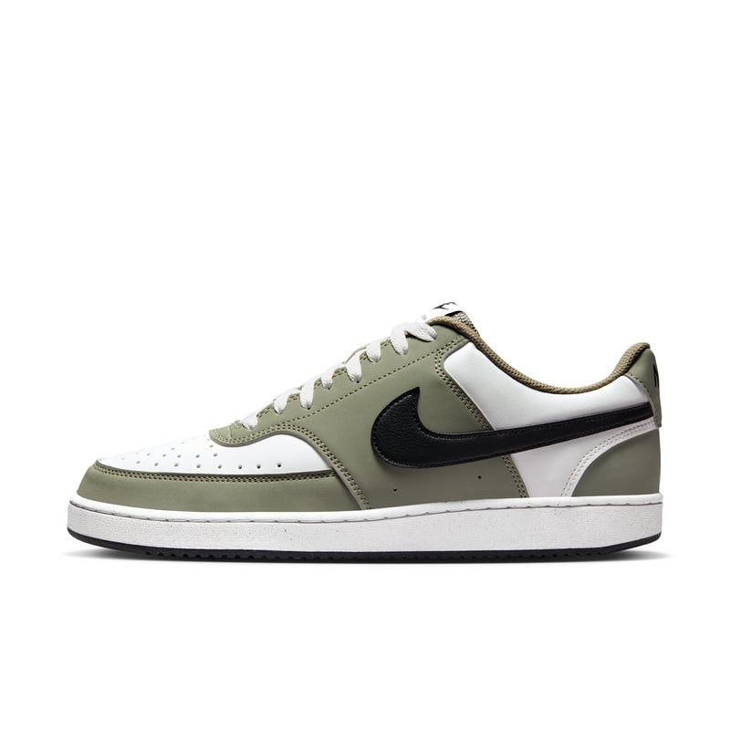 Nike Court Vision Low sneakers "White & Silver Sage" | Män | Sportstyle | 01 | SPORTSHOWROOM
