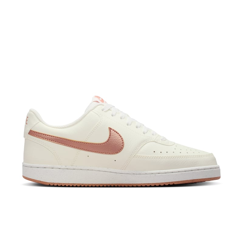 Nike Court Vision Low Next Nature sneakers "Sail & Rose Gold" | Dames | Sportstyle | 03 | SPORTSHOWROOM