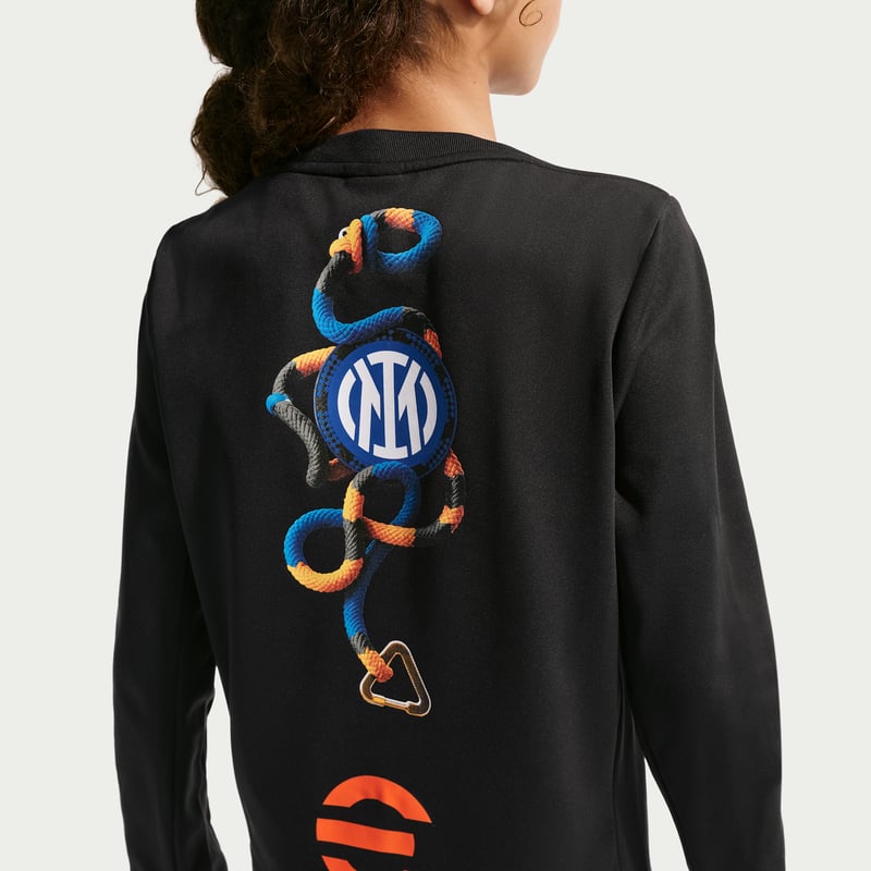 Nike Inter Milan Academy Pro SE ACG Dri-FIT Pre-Match Shirt "Black & Safety Orange" | Kids | Training & Football | 01 | SPORTSHOWROOM