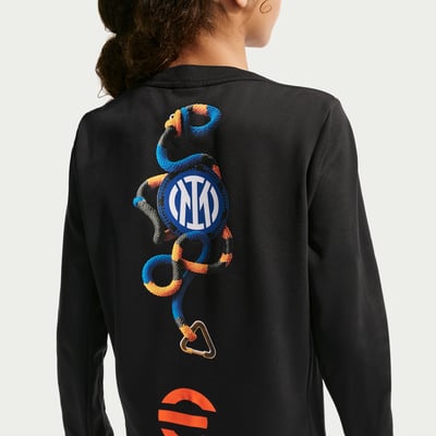 Nike Inter Milan Academy Pro SE ACG Dri-FIT Pre-Match Shirt "Black & Safety Orange" | Kids | Training & Football | 01 | SPORTSHOWROOM