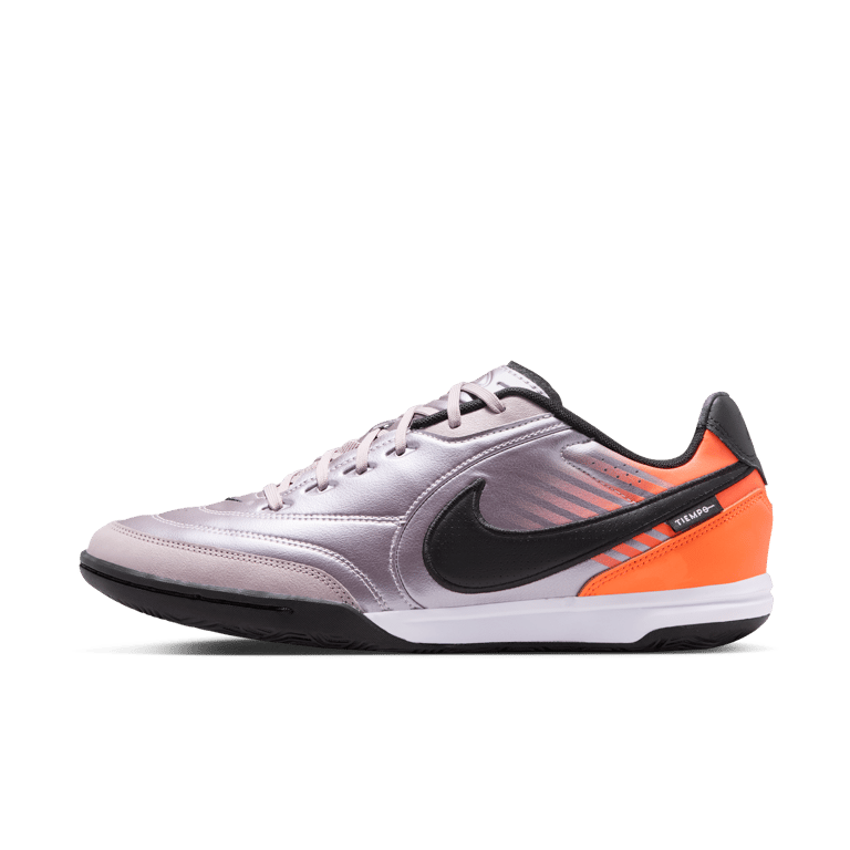 Buty piłkarskie Nike Tiempo Streetgato Premium Heritage "Bleached Lilac & Total Orange" | Mezczyzni | Piłka nożna | 01 | SPORTSHOWROOM