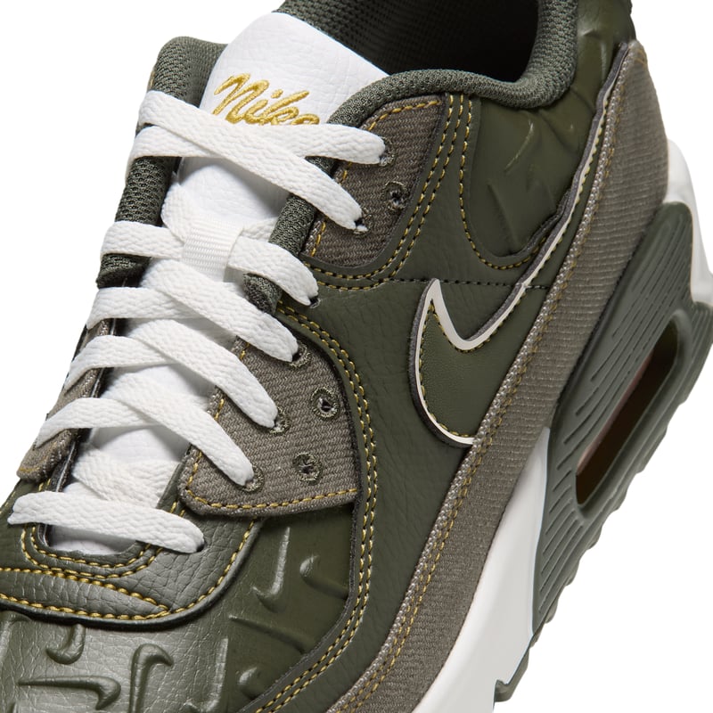 Nike Air Max 90 sneakers "Cargo Khaki & Yellow Ochre" | Heren | Sportstyle | 07 | SPORTSHOWROOM