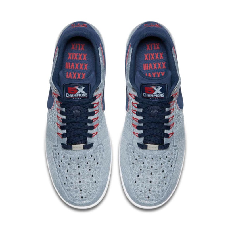 Nike Air Force 1 Low Ultra Flyknit x Robert Kraft x Patriots AH8425-001 04
