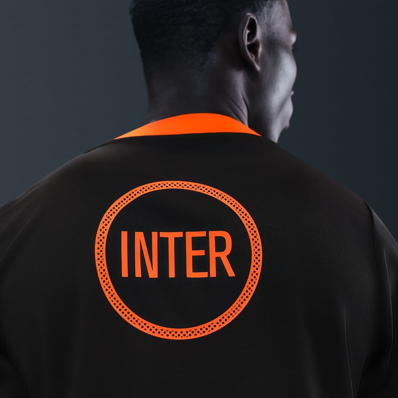 Nike Inter Milan Academy Pro Third Dri-FIT Total 90 Pre-Match Shirt "Black & Thunder Blue" | Men | Football | 02 | SPORTSHOWROOM