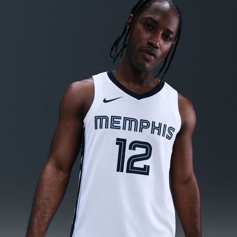 Nike Ja Morant Memphis Grizzlies 2022/23 Association Edition Dri-FIT NBA Swingman Paita "White" | Miehet | Koripallo | 03 | SPORTSHOWROOM