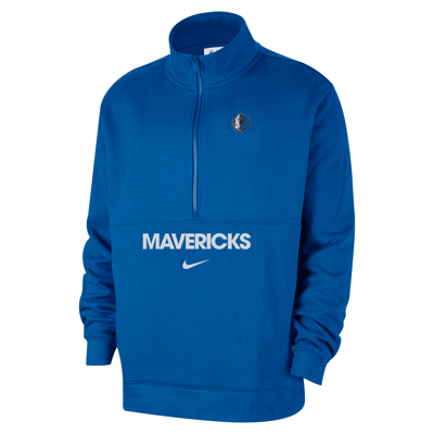 Nike Dallas Mavericks Club Courtside NBA 1/2-Zip FZ7713-480