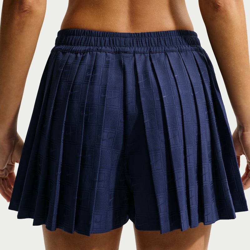 NikeCourt Court Collection Dri-FIT High-Waisted Shorts "Midnight Navy" | Kvinnor | Tennis | 03 | SPORTSHOWROOM