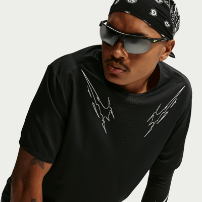 Teniska Nike AeroSwift Dri-FIT ADV Graphic "Black" | Мъже | Бягане | 01 | SPORTSHOWROOM