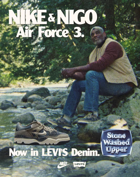 Nike Air Force 3 x Levi's x Nigo HQ0262-001