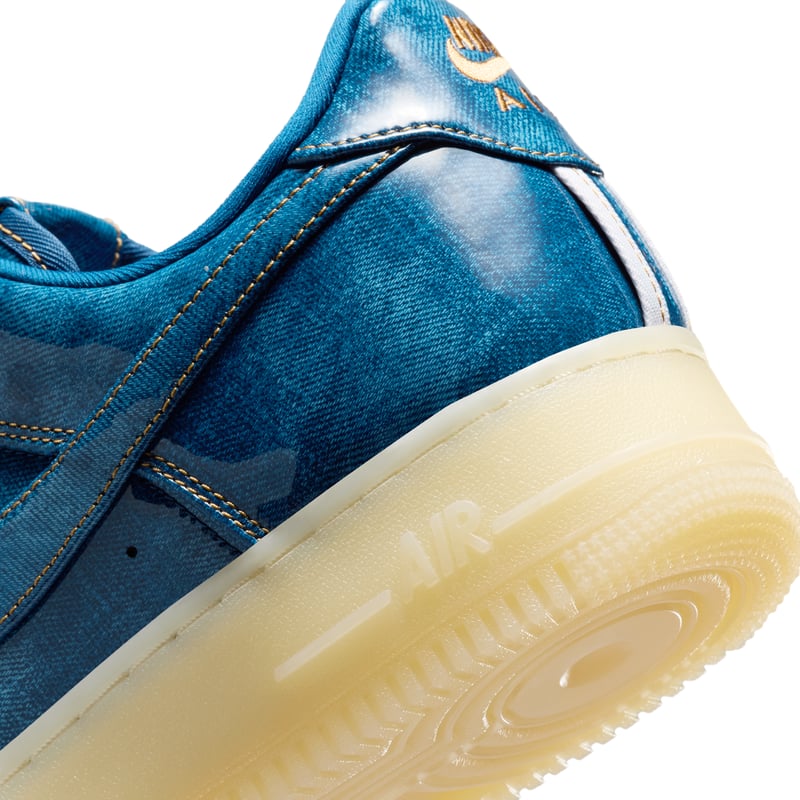 Nike Air Force 1 Retro sneakers "Patent Denim" | Heren | Sportstyle | 07 | SPORTSHOWROOM