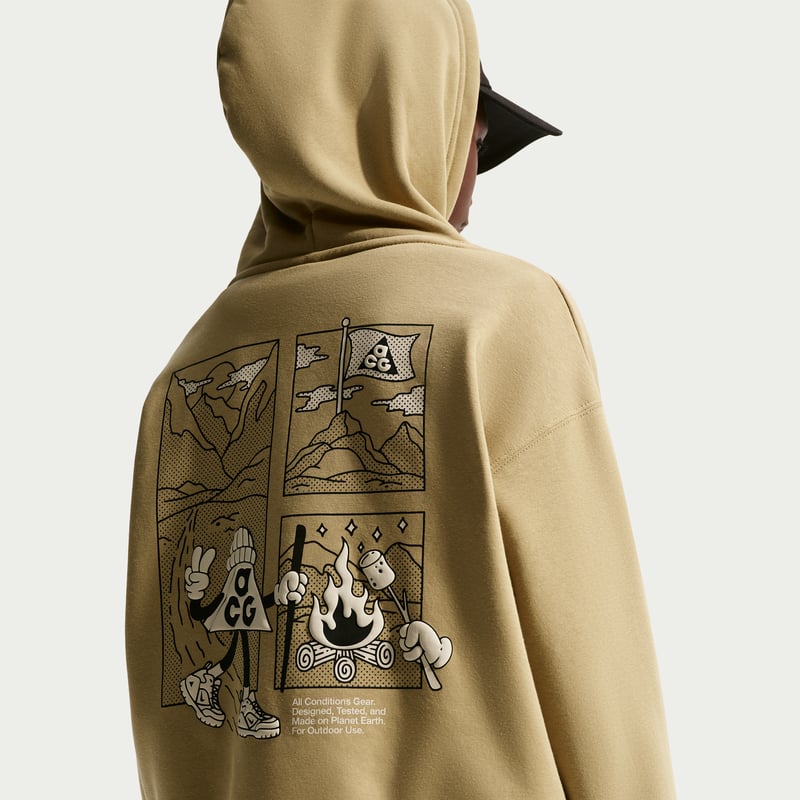 Nike ACG Chippie Fleece Hettegenser "Parachute Beige" | Barn | | 01 | SPORTSHOWROOM