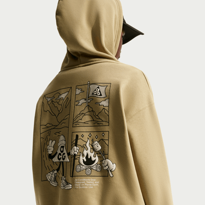 Nike ACG Chippie Fleece Hoodie "Parachute Beige" | Kids | | 01 | SPORTSHOWROOM