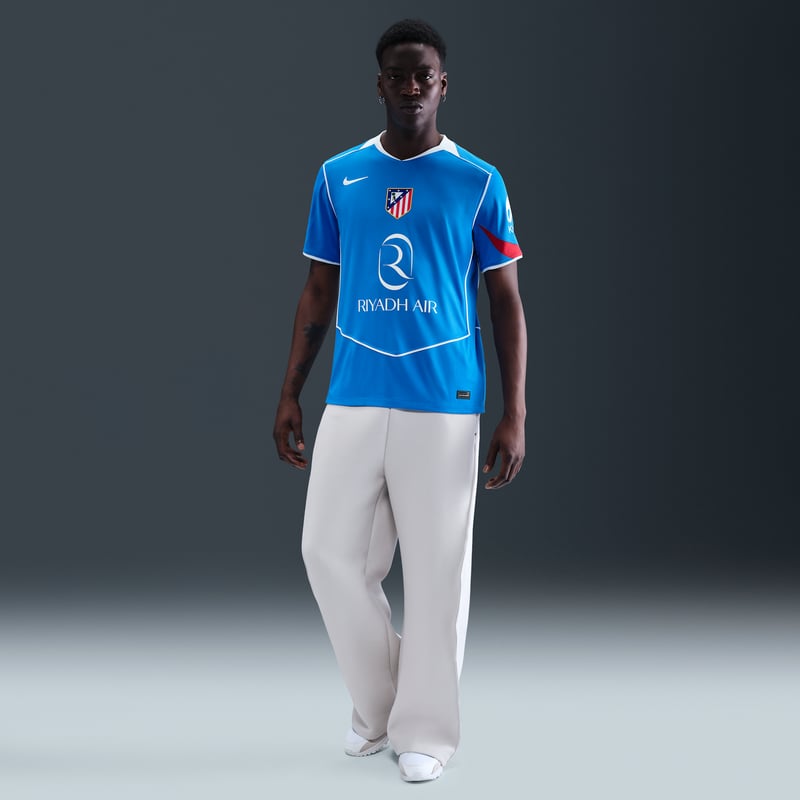 Nike Atlético Madrid 2025/26 Stadium Third Dri-FIT Total 90 Replica Shirt "Photo Blue & Sport Red" | Men | Football | 04 | SPORTSHOWROOM