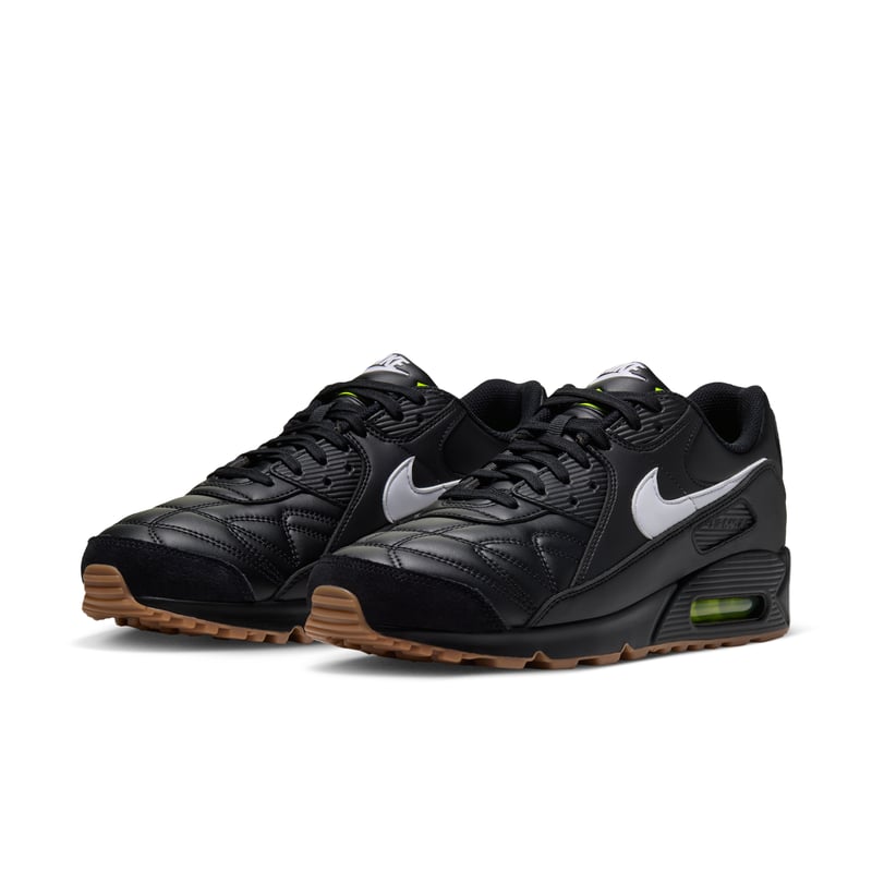 Nike Air Max 90 Premium sneakers "Black & Volt" | Män | Sportstyle | 05 | SPORTSHOWROOM