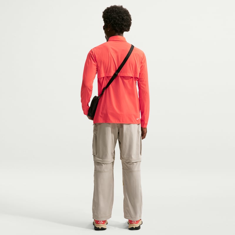 Nike ACG "Aireez" Button-Up Topp "Light Crimson" | Män | Utomhus | 05 | SPORTSHOWROOM