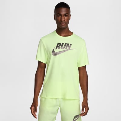 Camiseta Nike Miler Run Energy Dri-FIT "Barely Volt" | Hombre | Correr | 01 | SPORTSHOWROOM