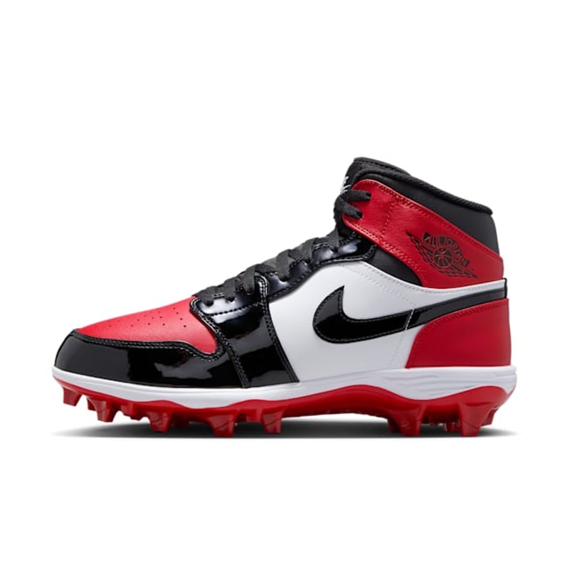 Jordan 1 Mid TD Cleats FJ6805-601 01