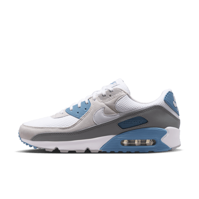 Sneakersy Nike Air Max 90 "Light Smoke Grey & Blue" | Mezczyzni | Sportstyle | 01 | SPORTSHOWROOM