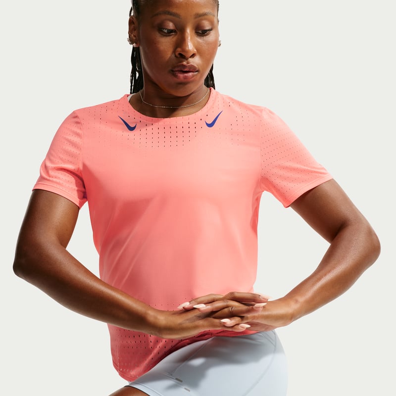 Majica Nike AeroSwift Dri-FIT ADV "Atomic Pink & Old Royal" | Ženske | Tek | 01 | SPORTSHOWROOM