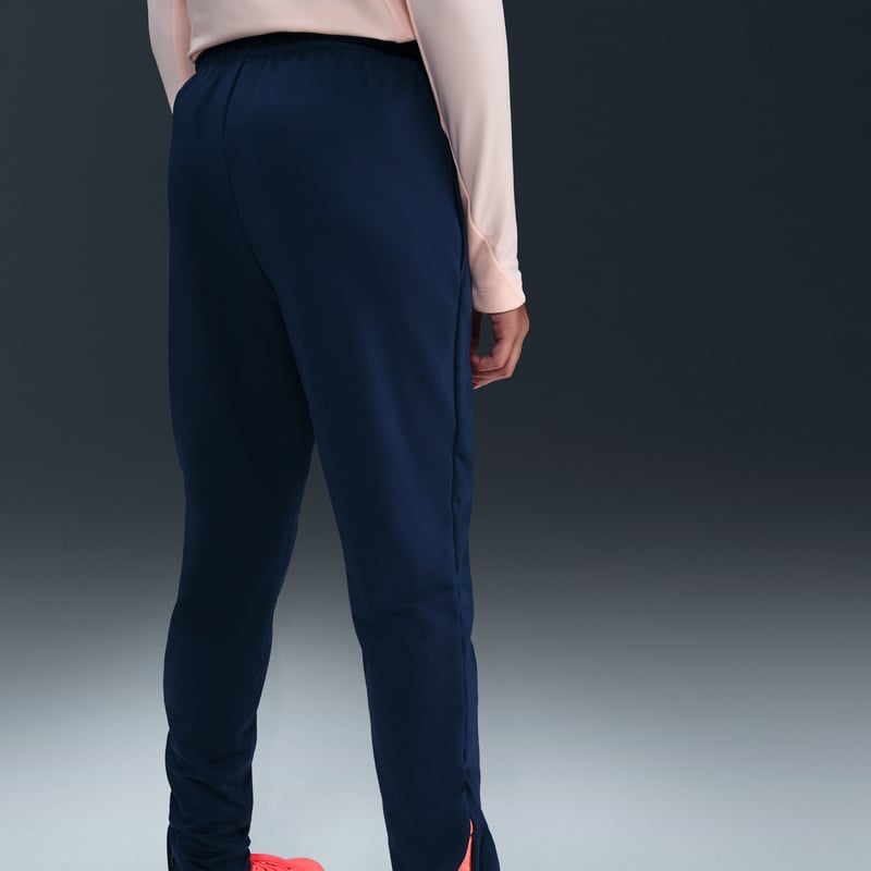 Nike F.C. Barcelona Strike Third Dri-FIT Total 90 Knit Pants "Midnight Navy & Bright Mango" | Kids | Football | 03 | SPORTSHOWROOM
