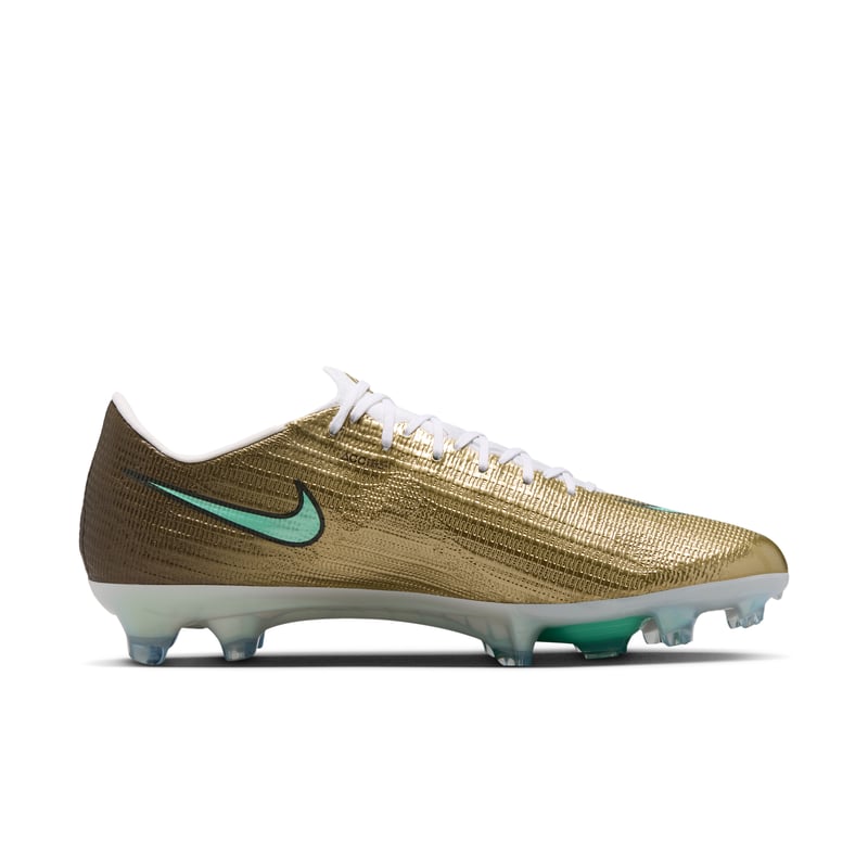 Nike Mercurial Superfly 11 Elite' FG x Kylian Mbappé football boots "Metallic Gold & Green Glow" | Men | Football | 02 | SPORTSHOWROOM