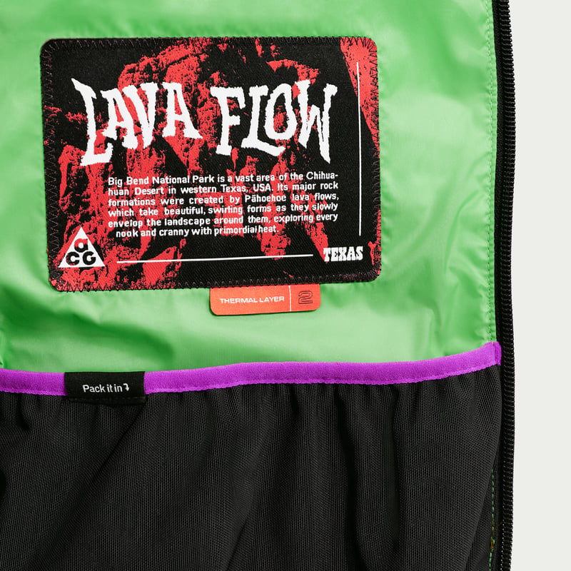 Zaketa Nike ACG 'Lava Flow' Therma-FIT ADV "College Grey & Mean Green" | Γυναίκες | | 06 | SPORTSHOWROOM