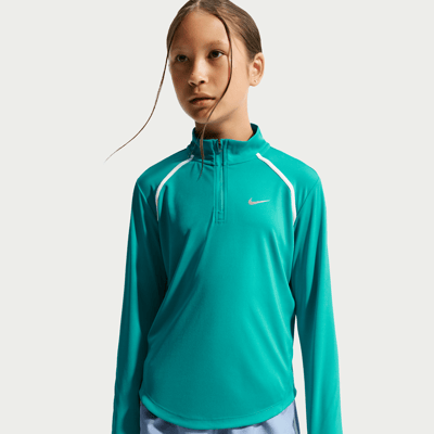 Maillot Nike Tempo Dri-FIT Long-Sleeve Half-Zip "Energy" | Enfant | Course à pied | 01 | SPORTSHOWROOM