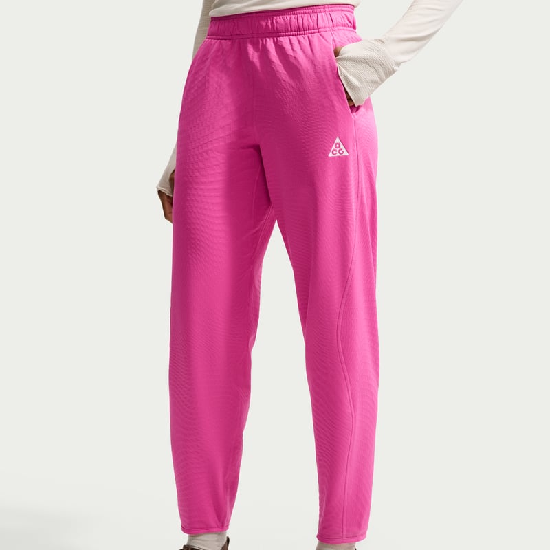 Nike ACG "Wolf Grid" Therma-FIT Pants "Desert Pink & Light Crimson" | Women | Hiking | 02 | SPORTSHOWROOM