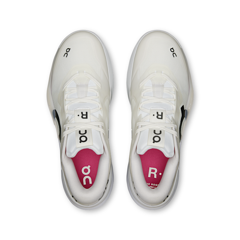 On THE ROGER Pro 3 tennis shoes "White & Pink" | | Tennis | 02 | SPORTSHOWROOM