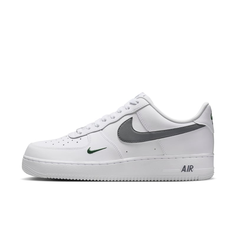 Nike Air Force 1 '07 sneakers "White & Cool Grey" | Herre | Sportstyle | 01 | SPORTSHOWROOM