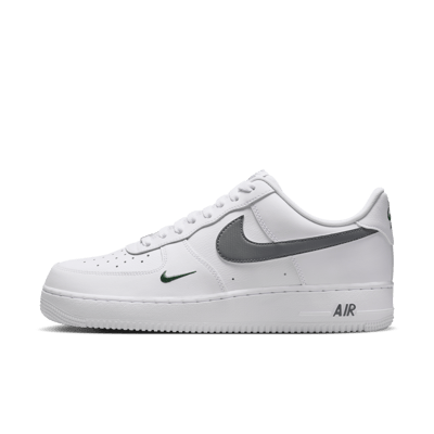 Nike Air Force 1 '07 sneakers "White & Cool Grey" | Herre | Sportstyle | 01 | SPORTSHOWROOM